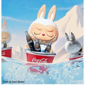 POPMART THE MONSTERS LABUBU coca cola series blind box figurine
